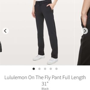 Lululemon On The Fly Pant 31"